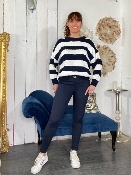 Pull Marinière Triple Maille