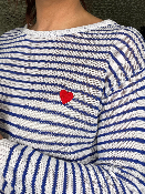 Pull Marinière Dos Lacé