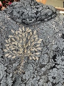 Tunique Dentelle Grise