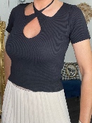 Top Fanny Noir