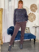 Pantalon Chino Burgundi