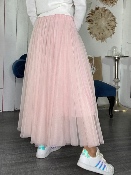 Jupe Tulle Rose Tendre