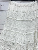 Jupe Crochet Blanche 