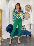 Pantalon Magda Vert