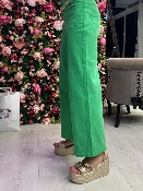 Pantalon Wideleg Vert