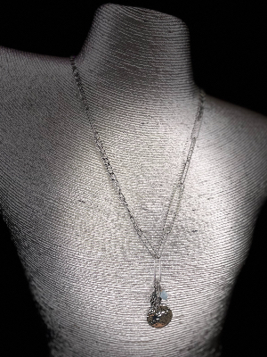 Collier Pendentif Deux Mailles 