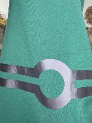 Robe Rond-Point Vert Sapin 