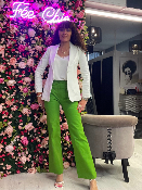 Pantalon Woodstock Vert Vif