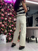 Pantalon Wideleg Vanille
