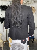 Veste 3 Boutons Noire