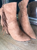 Boots Franges Camel