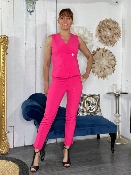 Pantalon Liverpool Rose Fuschia 