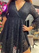 Robe Short Dentelle 