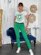 Pantalon Maya Vert Vif 