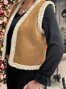 Gilet Moumoute Camel