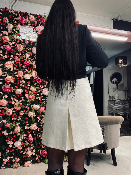 Jupe Tweed Écrue