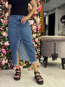 Jupe Jean Midi