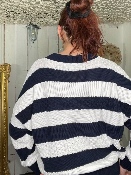 Pull Marinière Triple Maille