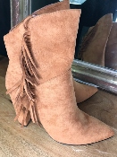 Boots Franges Camel