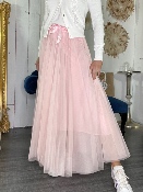 Jupe Tulle Rose Tendre