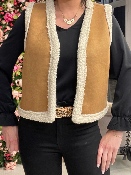 Gilet Moumoute Camel