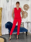Pantalon Liverpool Rouge 